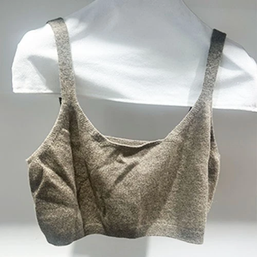 Cropped Top And Cardigan Set Cropped Top And Cardigan Set