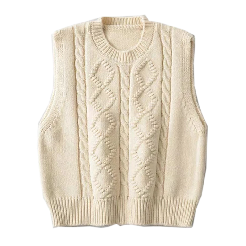 لیڈیز ڈیزائنر V-neck دھاری دار بنا ہوا سویٹر