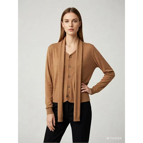 Women's Basic Cashmere Blend Knit Tops Women's Basic Cashmere Blend Knit Tops